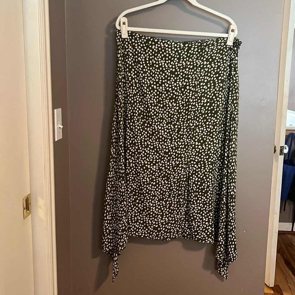 Handkerchief Midi Skirt